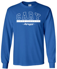 Cary North Carolina T-Shirt Long Sleeve Graphic tee