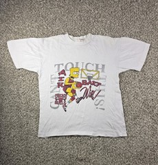 Vintage Bart Simpsons Chicago Bulls T-Shirt L Boxy Cant Touch This Air Bart