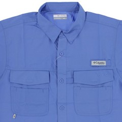 Men’s Columbia PFG Blood and Guts IV Long Sleeve Fishing Shirt, Omi-Shade UPF