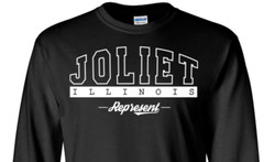 Joliet Illinois T-Shirt Long Sleeve Graphic tee