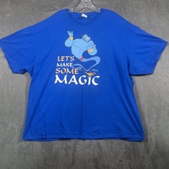 VTG Aladdin Disney T Shirt Mens 3XL Delta Pro Weight 90’s Crew Neck
