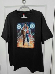 Back to the Future Marty McFly T-Shirt Black Size XL