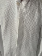 Saks Fifth Avenue Exclusive Non-Iron White Cotton French Cuff 16.5 34/35