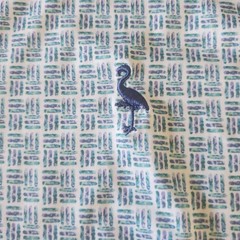 TailorByrd Polo Shirt Mens XXL Light Blue White Flamingo Logo Golf Casual