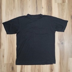 Ermenegildo Zegna Black T Shirt Size Medium Cotton Tencel