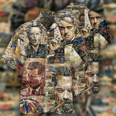 Cigar mix color Hawaiian Shirt, Short Sleeve Summer Shirt For Men