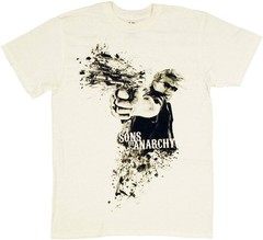 Sons of Anarchy Samcro Open Fire Adult T-shirt – Official Motorcycle Club Jax TV