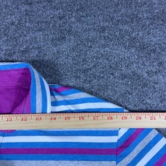 Johnnie-O Hangin Out Mens Large Polo Shirt Blue Purple Striped