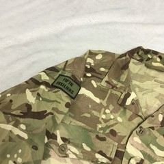 British Army MTP Barrack Shirt Large Fifth Fusiliers 5 RRF Patched Camo Military