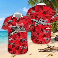 Fabric Red Flower Camo Rose Gift For Friends#2