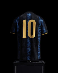 Black Glacier Soccer Jersey 2026 Edition Mid August