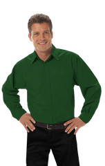 Blue Generation BG8330 Men’s Long Sleeve Fine Line Twill Shirt