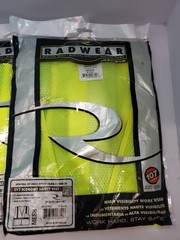 3 Pk, 3X LARGE YELLOW High Visibility Safety Shirt Mens