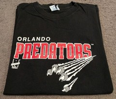Vintage Salem Sportswear Arena Football Orlando Predators Indoor War T-Shirt Men