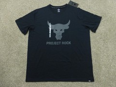Under Armour Project Rock Payoff T-Shirt Mens XL Black/Gray