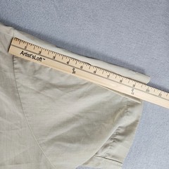 Genuine Haband Guayabera Original Cuban Bartender Shirt Mens XL Biege Full Zip