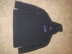 lgnd supply co Hoodie Men’s 4x Black W/Purple Embroidery Lgnd