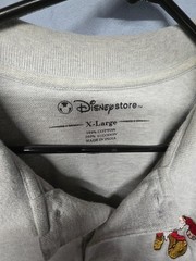 Disney Store Grumpy Snow White Men’s Gray Polo Shirt Size xl extra large