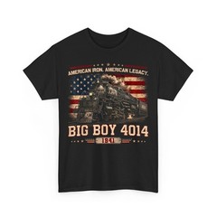 Big Boy 4014 Vintage Steam Locomotive Train Railroad Engine Unisex T-Shirt