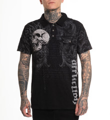 Affliction Men’s Polo Shirt Collapse