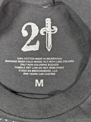 Hot Topic – 21 Savage – T-Shirt – Crossed Arms – Size: M