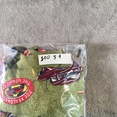 Joe Kealoha’s Shirt Mens Large Green Car Route 66 Hawaiian Aloha Button Front
