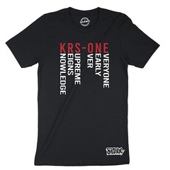 Men’s Design Graphic KRS Knowledge Reigns The Bronx Hip Hop Rap Tees T Shirts