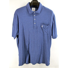 Johnnie O Hanging Out Mens Polo Shirt Short Sleeve Navy Blue XXL