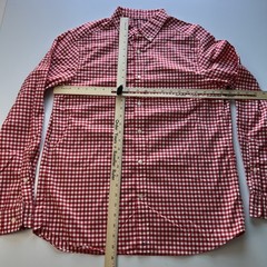 Vineyard Vines OTG Performance Button Down Men’s Medium Red Gingham Brrr Cooling