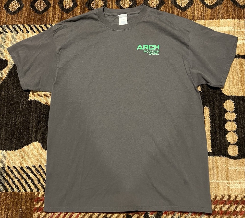 🟩🟩🟩 ARCH COAL RESOURCES MOUNTAIN LAUREL MINE WV SHIRT MEN’S XL WEST VIRGINIA