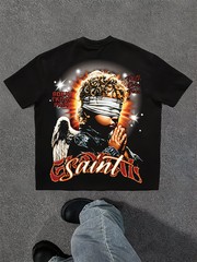 Men’S Casual Printed Sports T-Shirt