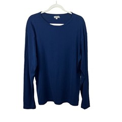 Knickerbocker New York City Lightweight Cotton Long Sleeve Tee Navy Men’s Sz L