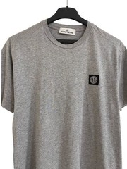 Stone Island Patch Program T-Shirt Men’s Color Grey Size – Medium