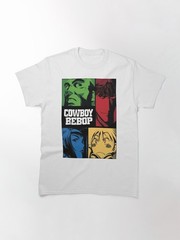 Bebop characters classic tshirt