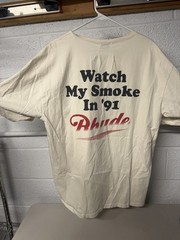 RHUDE DEVIL TOWER TEE SZ MEDIUM