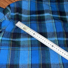 Vtg Pendleton Wool Topster Shacket Blazer Blazer Blue Tartan Plaid Men L Flannel