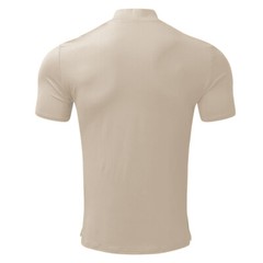Men Roll Turtle Neck T-shirt Solid Jumper Lightweight Short Sleeve Top Tee Basic