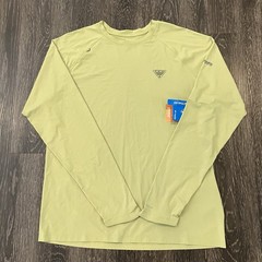 NEW Columbia PFG Shirt Wild Cast Sun Shirt UPF Omni-Shade Green Mens Size LARGE