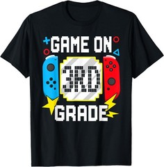 3rd Grade for Boys Back to School First Day of Third Grade T-Shirt