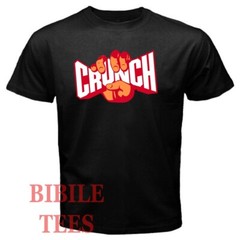 Crunch Fitness Gym Men’s Black Size S to 5XL