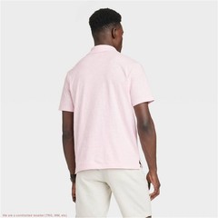 Men’s Slub Jersey Polo Shirt – Goodfellow & Co Pink L *SEE DEAL!!!*