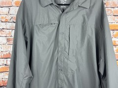 Mountain Hardware Canyon Vented Long Sleeve Shirt Outdoor Fishing XL Gray