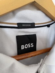 Hugo Boss Parlay Polo Shirt 2XL White Mercerised