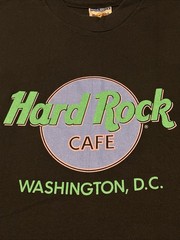 Vtg Washington D.C. Hard Rock Cafe T Shirt Sz XL Single Stitch USA 22” X 30.5”