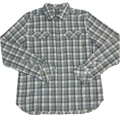 Stio Men’s Medium Long Sleeve Button Up Plaid Shirt Chest Pockets Stretch