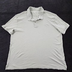 Clavin Klein Liquid Touch Gray Short Sleeve Cotton Polo Shirt Men’s 2XL