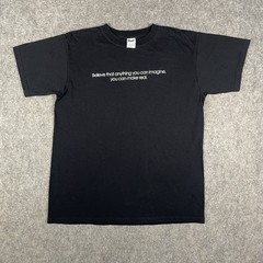 VTG Sony Entertainment Employee Promo T-Shirt Mens Medium Black 2009 Y2K Tee
