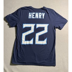 Derrick Henry Tennessee Titans #22 Nike NFL Dri-Fit T-shirt Size L