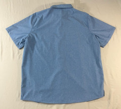 Avalanche Adult Man Size X Large Button Up Casual Short Sleeve Shirt