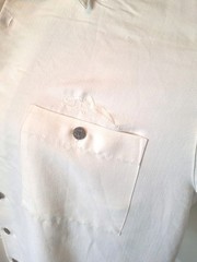 Hook & Tackle Cream Fishing Shirt Men’s XL Embroidered Short Sleeve Button Down